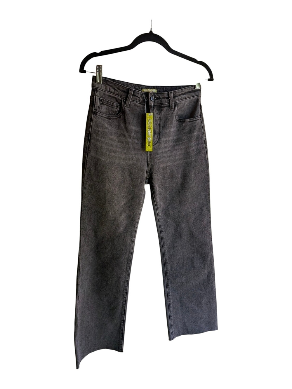 Gianni Bini Men's Charcoal Straight Jeans